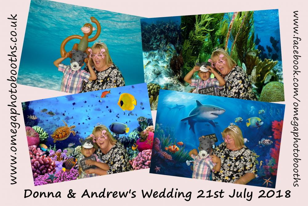 Donna & Andrew's Wedding | View more photos from the event at gallery.omegaphotobooths.co.uk/u/Omega-Photobooths/Donna-Andrews-Wedding